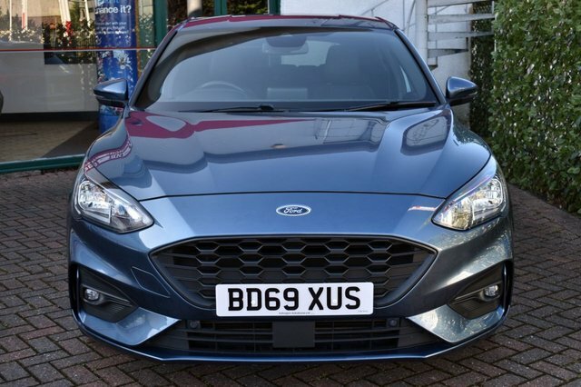 Ford Focus 2019 1.0T St-line X 6-Speed 123 Bhp Euro 6 Blue #2