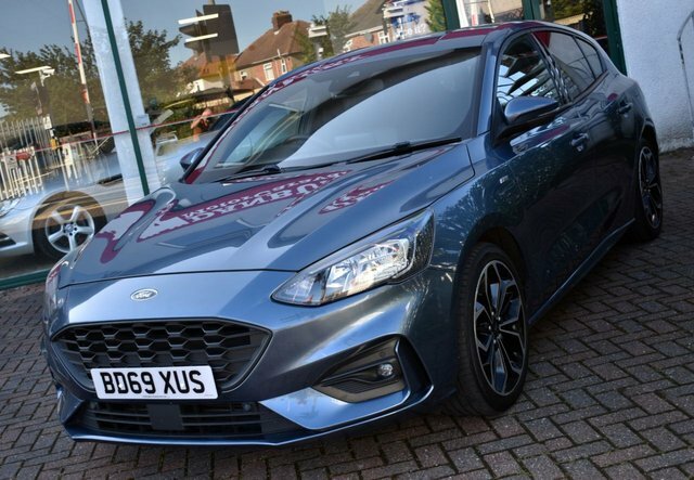Ford Focus 2019 1.0T St-line X 6-Speed 123 Bhp Euro 6 Blue #3