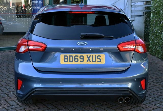 Ford Focus 2019 1.0T St-line X 6-Speed 123 Bhp Euro 6 Blue #5