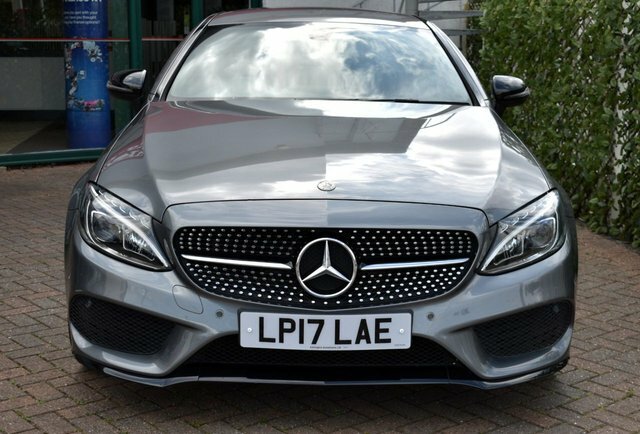 Mercedes-Benz C Class 2017 C300 Amg-line Coupe 9G-tronic 242 Bhp E Grey #2