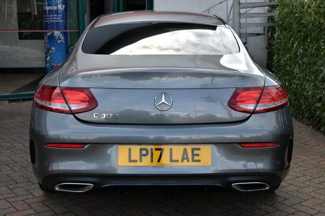 Mercedes-Benz C Class 2017 C300 Amg-line Coupe 9G-tronic 242 Bhp E Grey #5