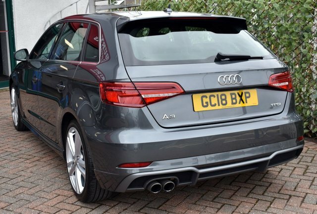 Audi A3 2018 2.0Tfsi S-line Sportback 6-Speed 187 B Grey #4