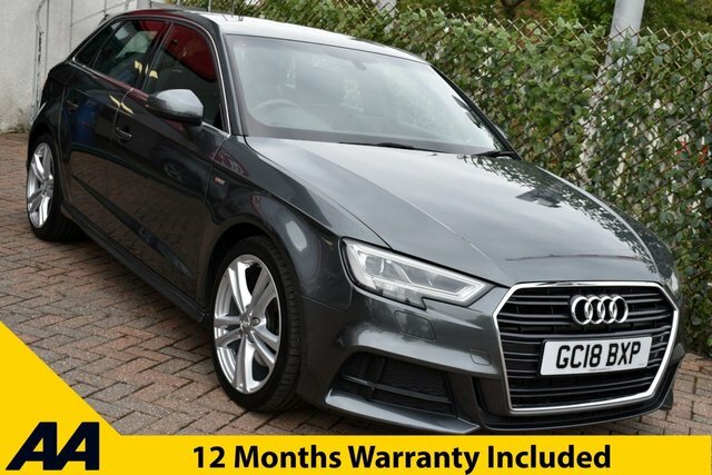Audi A3 2018 2.0Tfsi S-line Sportback 6-Speed 187 B Grey