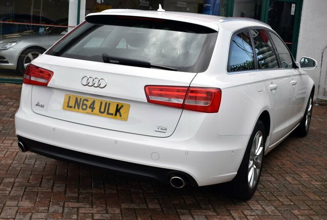 Audi A6 Avant 2014 2.0Tdi Ultra Se Estate S-tronic 187 Bhp White #6