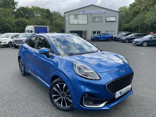 Ford Puma 1L St-line Vignale Blue