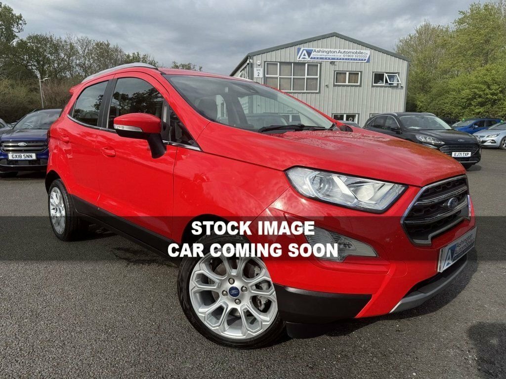 Ford Ecosport 1L Titanium Red