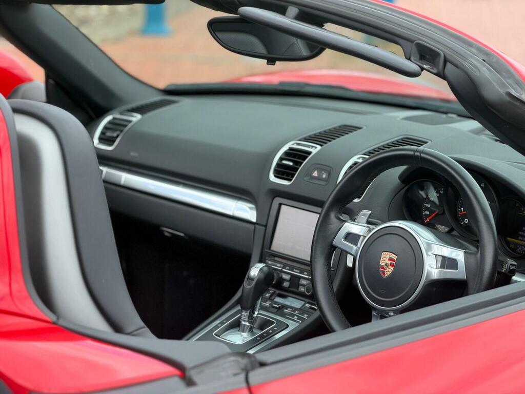 Porsche Boxster 2.7 981 Convertible Pdk Euro 5 Ss 2 Red #14