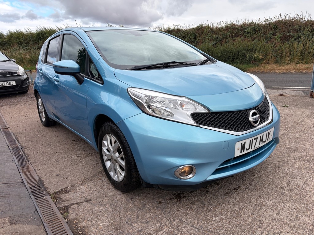 Nissan Note 1.2 Acenta Premium One Owner, 20 Tax, 9 Servi Blue #6