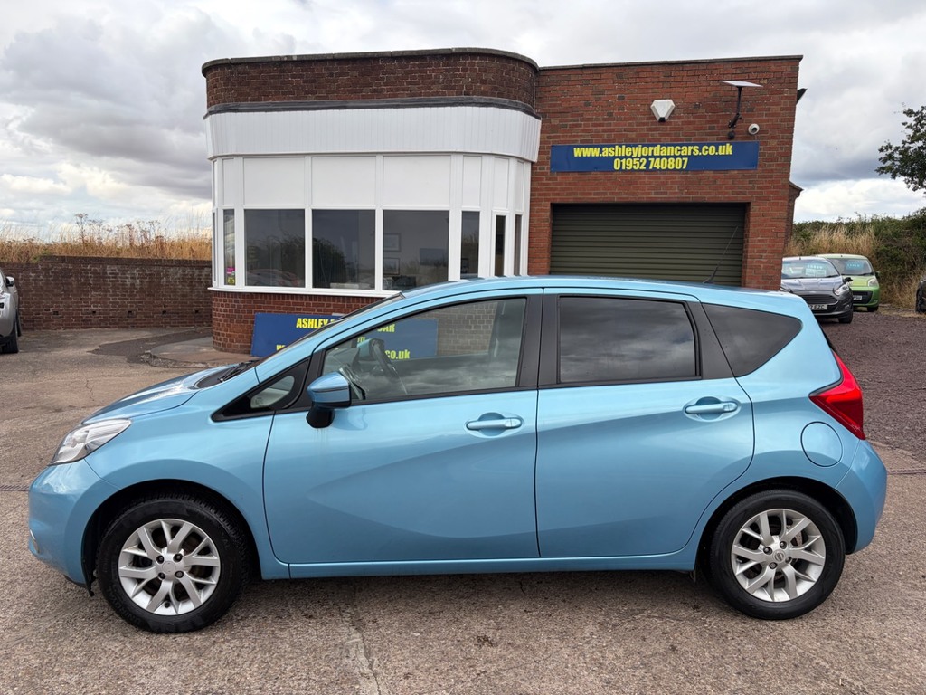 Nissan Note 1.2 Acenta Premium One Owner, 20 Tax, 9 Servi Blue #2