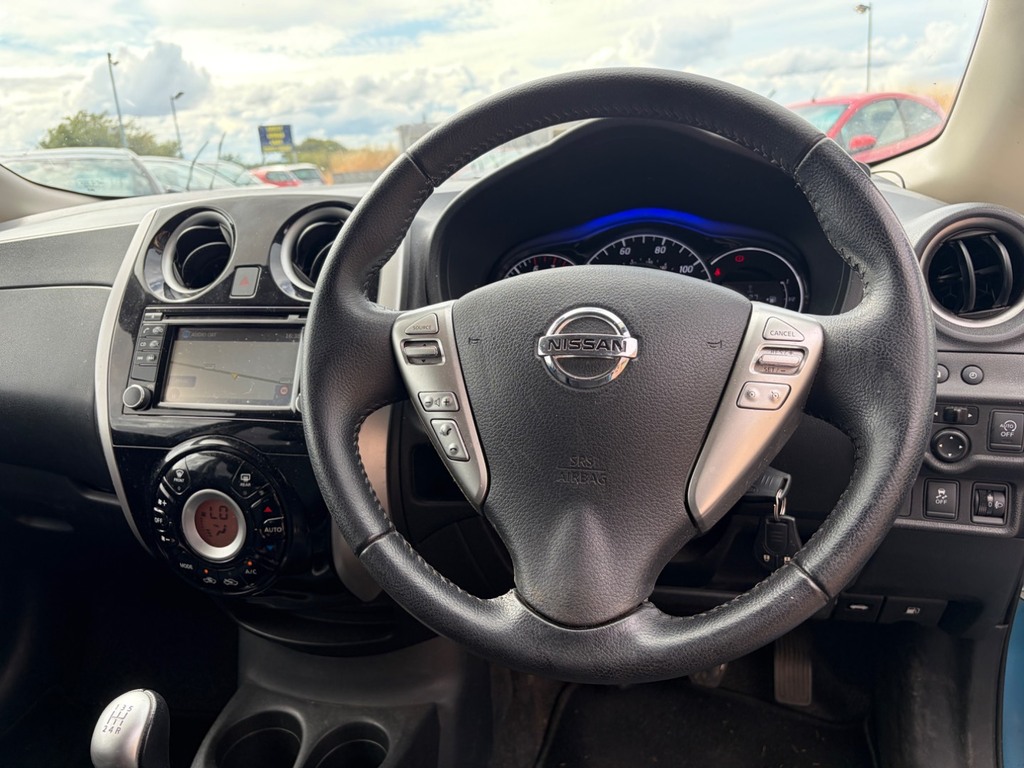 Nissan Note 1.2 Acenta Premium One Owner, 20 Tax, 9 Servi Blue #5