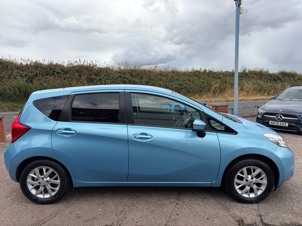 Nissan Note 1.2 Acenta Premium One Owner, 20 Tax, 9 Servi Blue #3