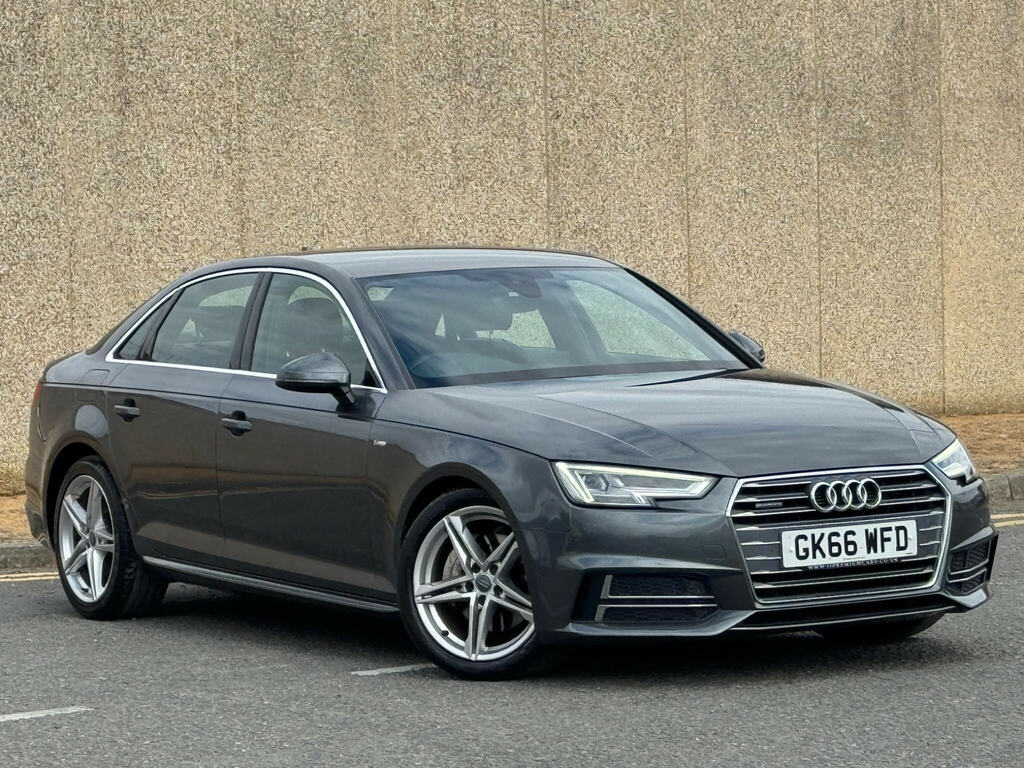 Audi A4 2.0 Tdi S Line S Tronic Quattro Euro 6 Ss Grey #2