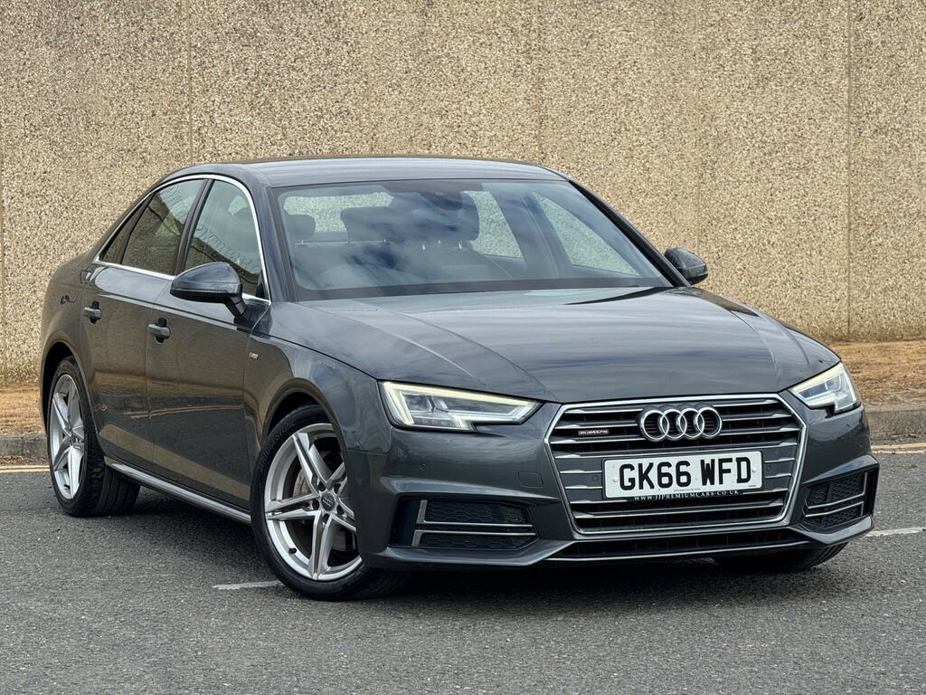 Audi A4 2.0 Tdi S Line S Tronic Quattro Euro 6 Ss Grey
