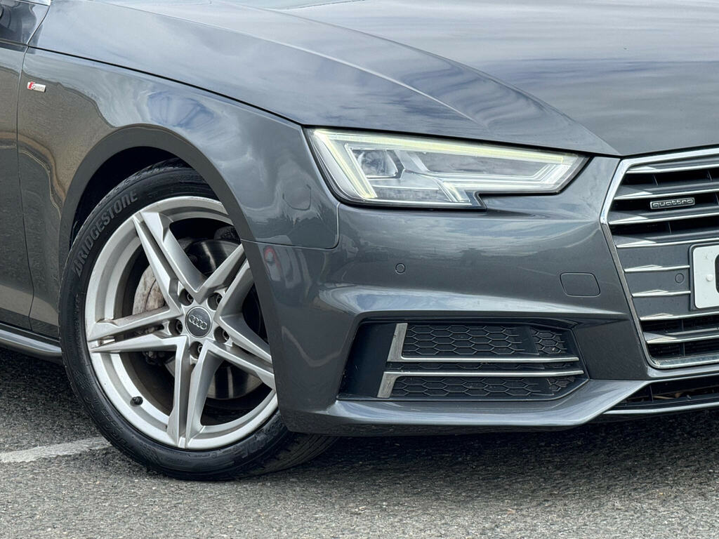 Audi A4 2.0 Tdi S Line S Tronic Quattro Euro 6 Ss Grey #5