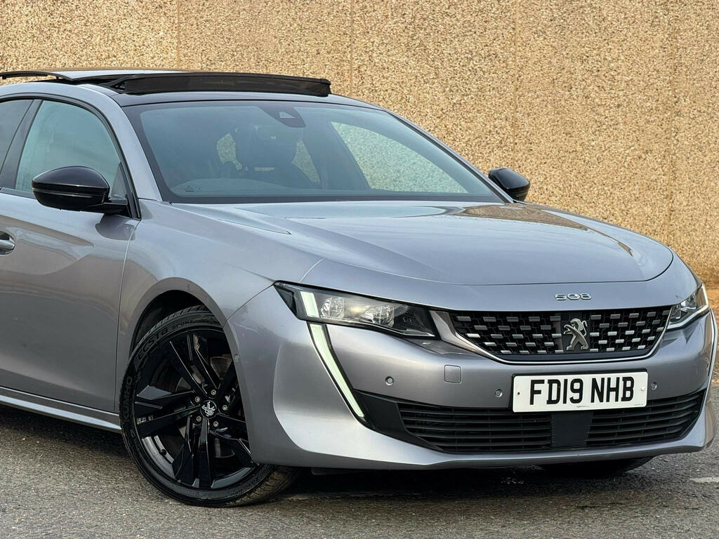 Peugeot 508 2.0 Bluehdi Gt Line Fastback Eat Euro 6 Ss Grey #5