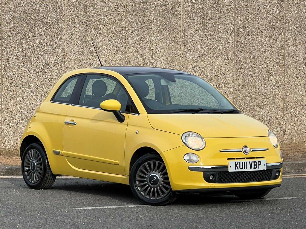 Fiat 500 1.2 Lounge Dualogic Euro 4 Yellow