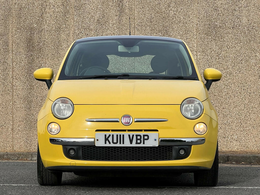 Fiat 500 1.2 Lounge Dualogic Euro 4 Yellow #2