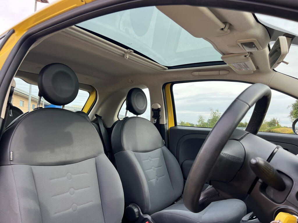 Fiat 500 Hatchback 0.9 Twinair Lounge Dualogic Euro 5 Ss White #14