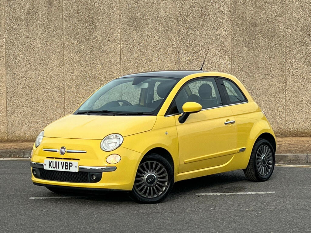 Fiat 500 1.2 Lounge Dualogic Euro 4 Yellow #3