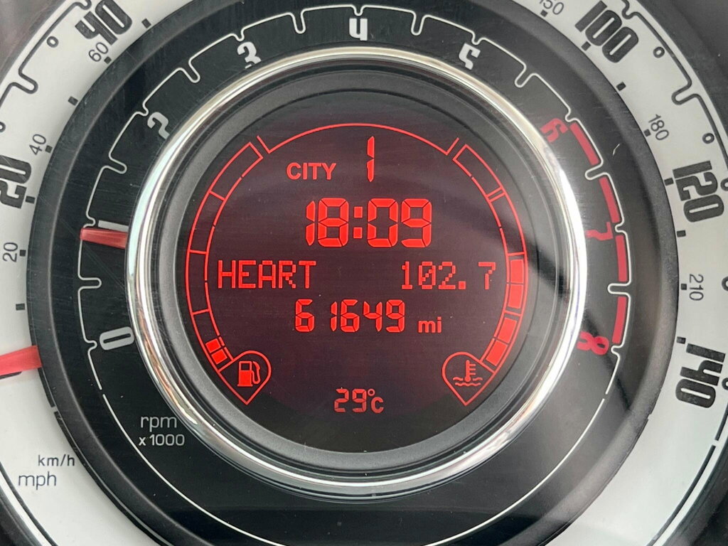 Fiat 500 Hatchback 0.9 Twinair Lounge Dualogic Euro 5 Ss White #24
