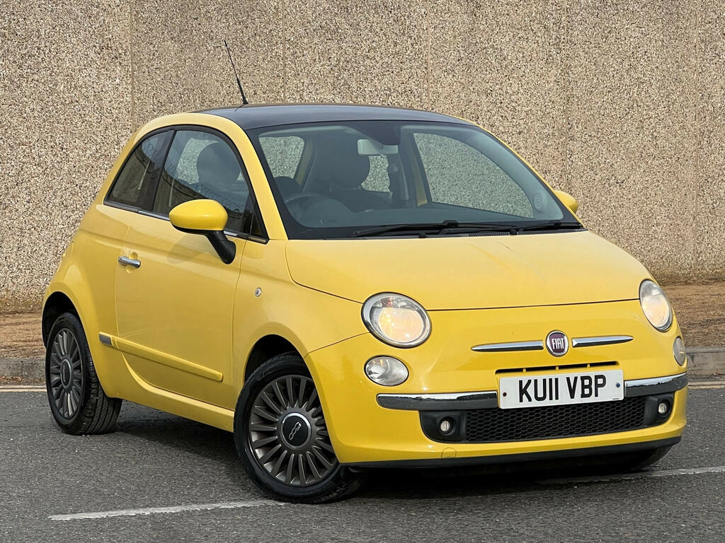 Fiat 500 1.2 Lounge Dualogic Euro 4 Yellow #5