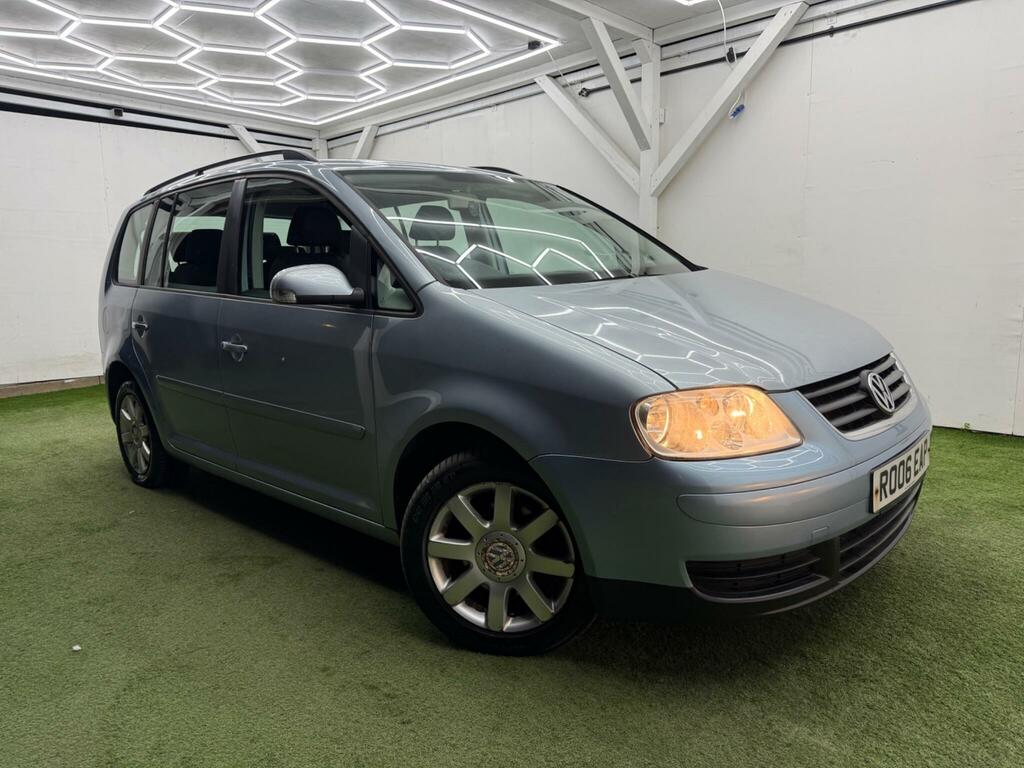 Volkswagen Touran 1.6 Fsi Se 7 Seats RO06EAP Blue #4