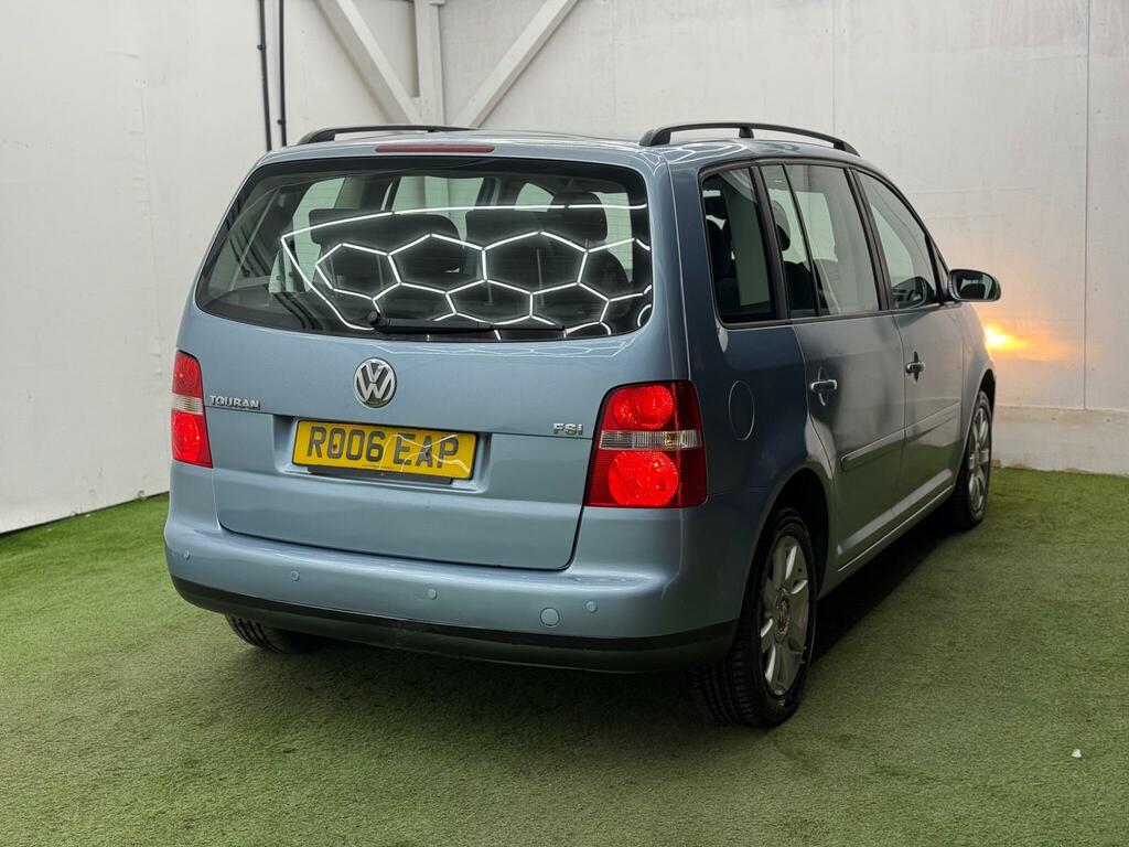 Volkswagen Touran 1.6 Fsi Se 7 Seats RO06EAP Blue #6
