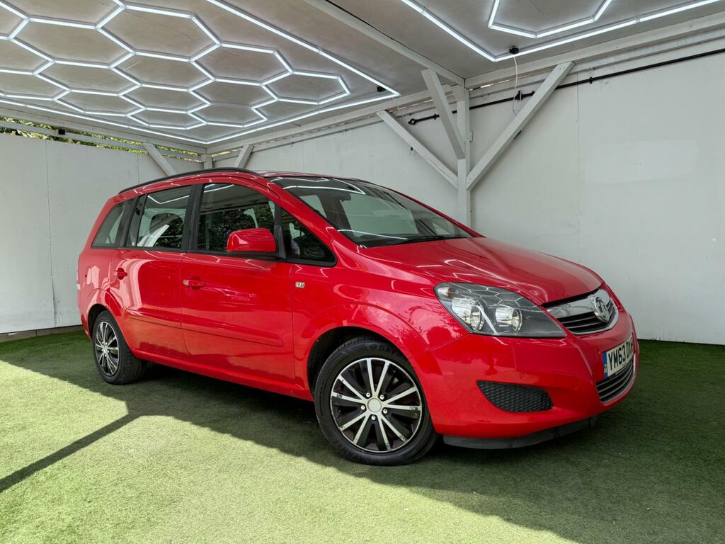 Vauxhall Zafira 1.8 16V Exclusiv Euro 5 Snav YM63DXR Red #4