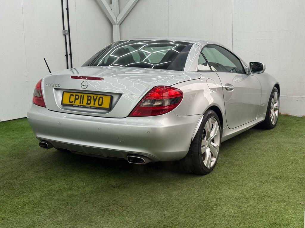 Mercedes-Benz SLK 1.8 Slk200k Tiptronic Euro 5 CP11BYO Silver #6