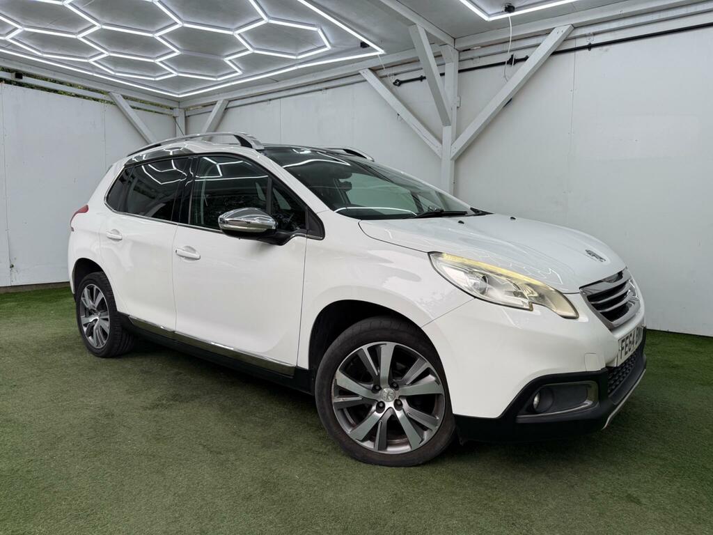 Peugeot 2008 1.6 E-hdi Feline Euro 5 Ss Calima FE64BNV White #4