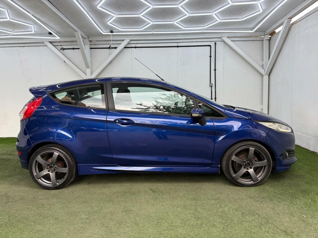 Ford Fiesta 1.0T Ecoboost Zetec S Euro 6 Ss NV65VMA Blue #5