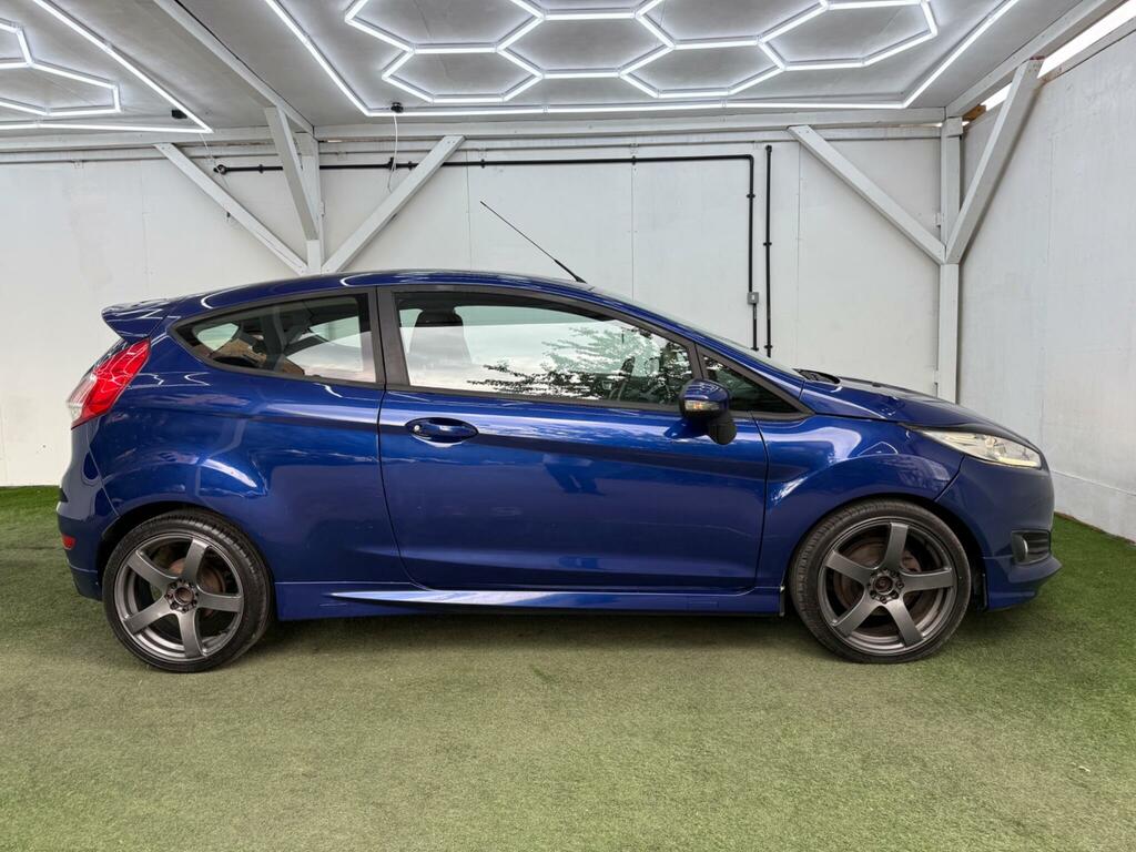 Ford Fiesta 1.0T Ecoboost Zetec S Euro 6 Ss NV65VMA Blue #2