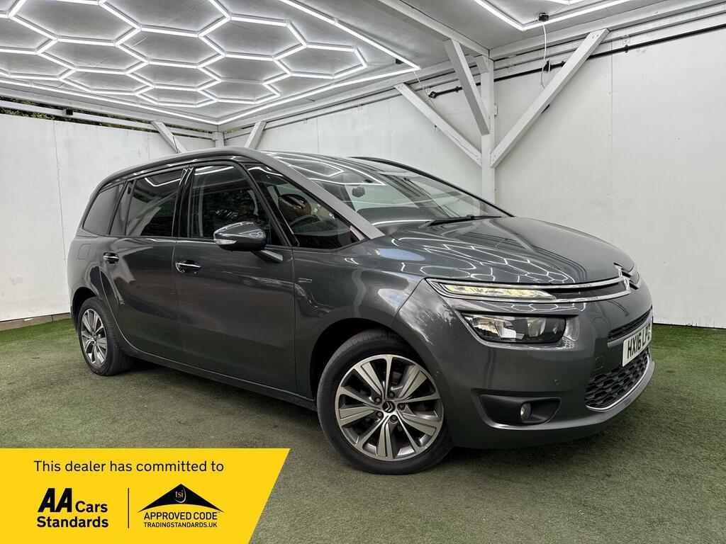 Citroen Grand C4 Picasso 1.6 Bluehdi Exclusive Euro 6 Ss Grey