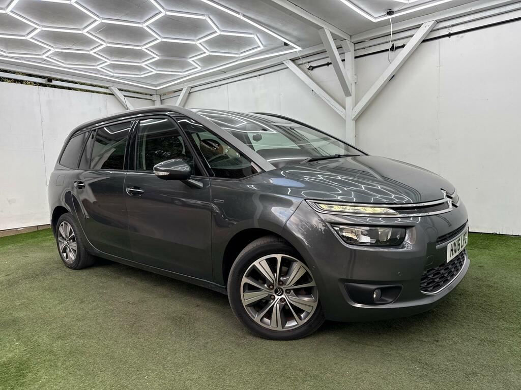 Citroen Grand C4 Picasso 1.6 Bluehdi Exclusive Euro 6 Ss Grey #4