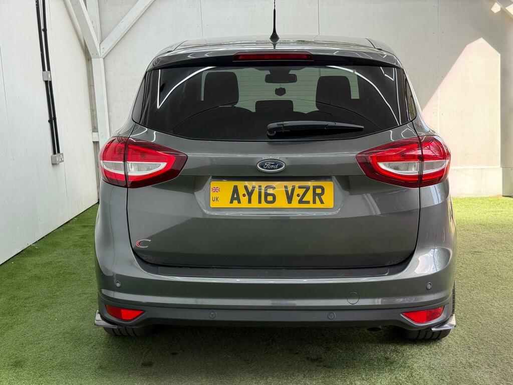 Ford C-Max 1.0 123 Bhp Titanium 35 Road Tax O Red #7