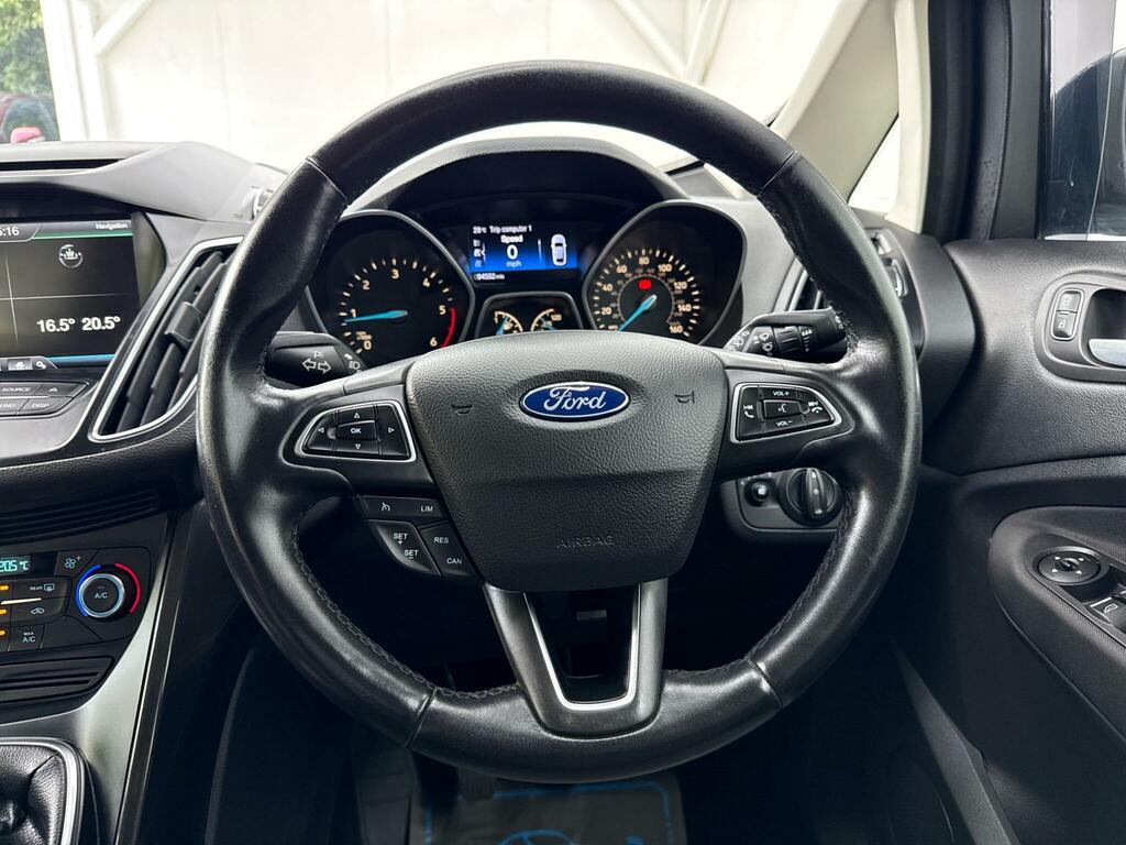Ford C-Max 1.0 123 Bhp Titanium 35 Road Tax O Red #34