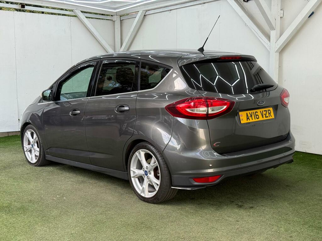 Ford C-Max 1.0 123 Bhp Titanium 35 Road Tax O Red #9
