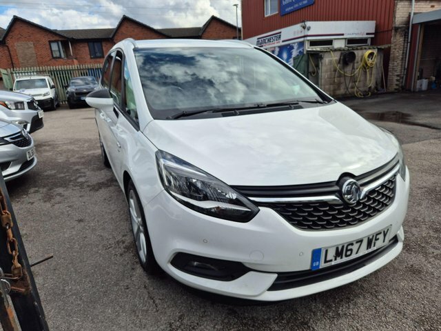 Vauxhall Zafira Tourer 1.4I Turbo Sri Nav Euro 6 White #4