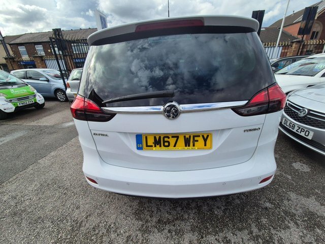 Vauxhall Zafira Tourer 1.4I Turbo Sri Nav Euro 6 White #6