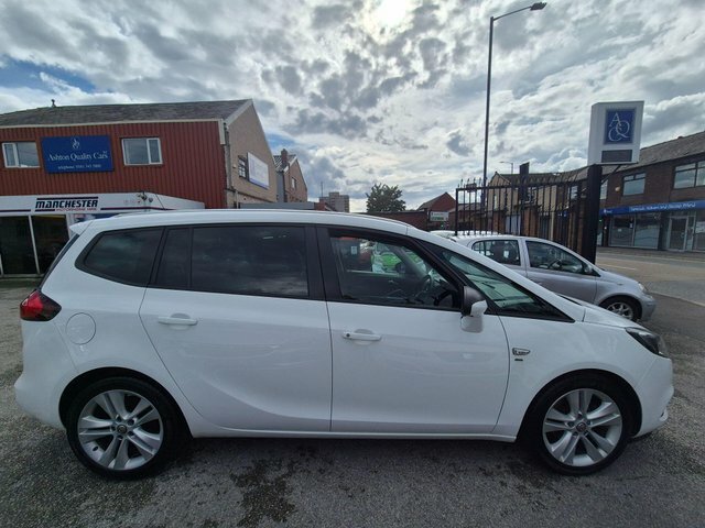 Vauxhall Zafira Tourer 1.4I Turbo Sri Nav Euro 6 White #5