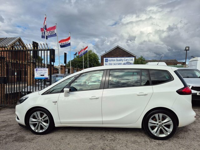 Vauxhall Zafira Tourer 1.4I Turbo Sri Nav Euro 6 White #2