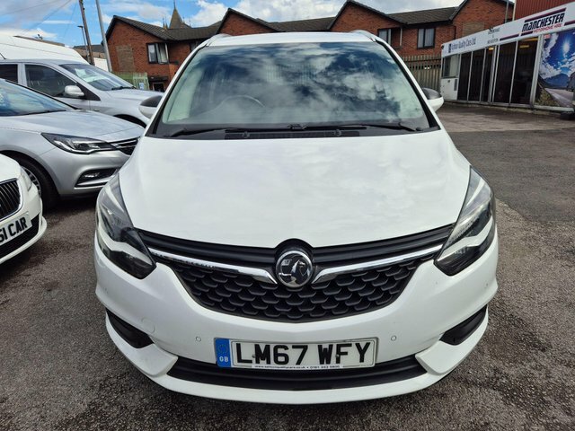 Vauxhall Zafira Tourer 1.4I Turbo Sri Nav Euro 6 White #3