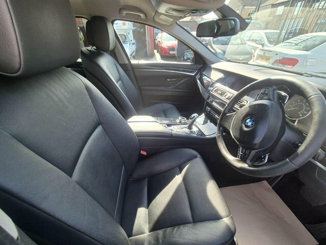 BMW 5 Series Saloon 2.0 520D M Sport Steptronic Euro 5 Ss Black #10