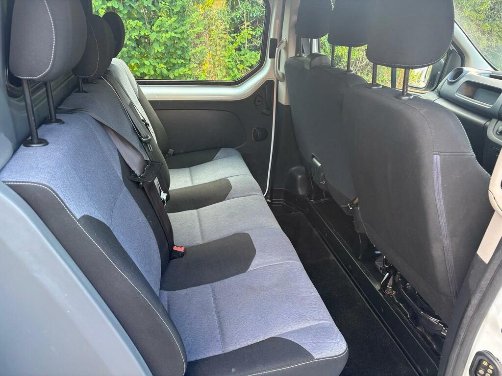 Vauxhall Vivaro Combi Van 1.6 Cdti 2900 Crew Van L1 H1 Euro 5 White #5