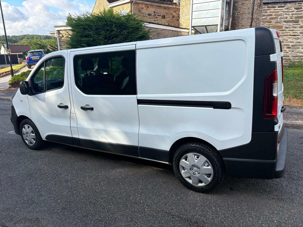 Vauxhall Vivaro Combi Van 1.6 Cdti 2900 Crew Van L1 H1 Euro 5 White #2