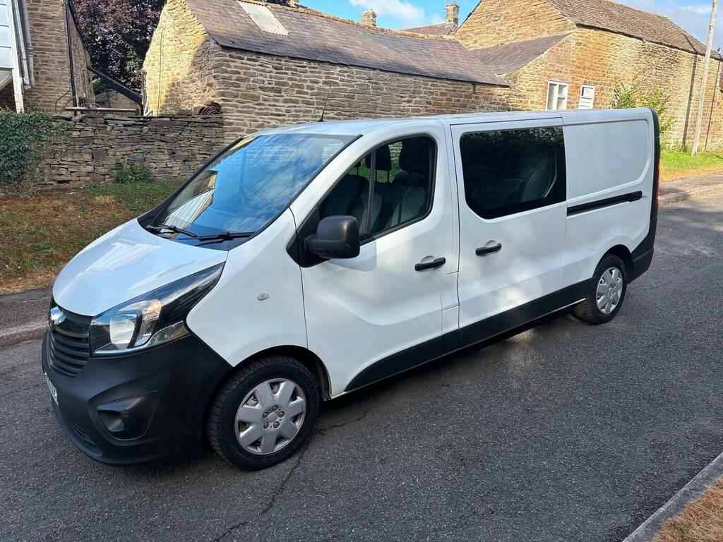 Vauxhall Vivaro Combi Van 1.6 Cdti 2900 Crew Van L1 H1 Euro 5 White
