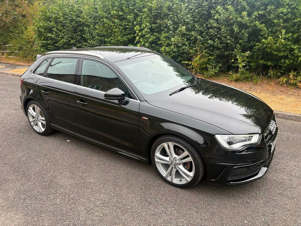 Audi A3 Hatchback 2.0 Tdi S Line Sportback S Tronic Euro 6 Black #6