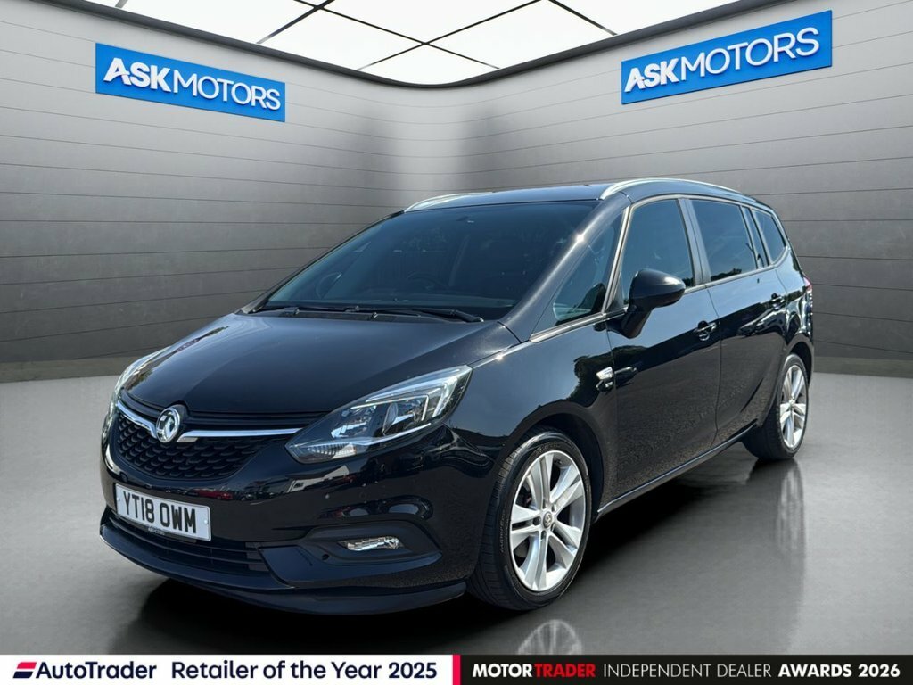 Vauxhall Zafira Tourer 1.4L Sri Nav Black