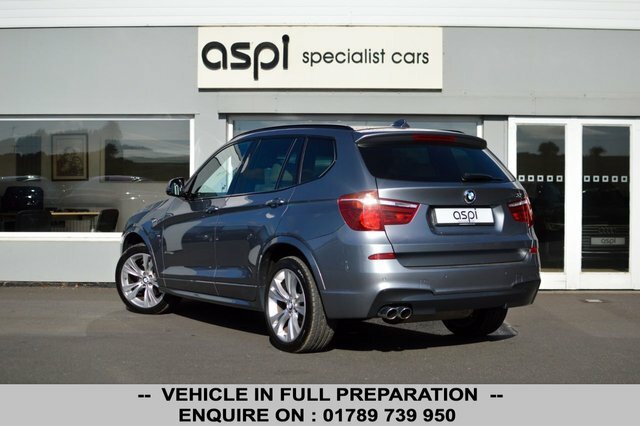 BMW X3 30D M Sport Suv Grey #3