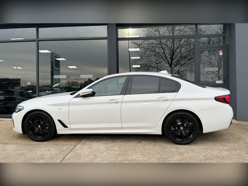 BMW 5 Series 2.0 520I Mht M Sport Steptronic Euro 6 Ss HN72PHY White #6